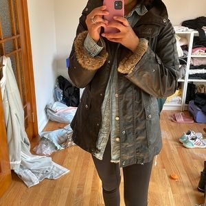 Andrew Marc rain coat